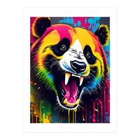 Panda, Graffiti (Print Only)