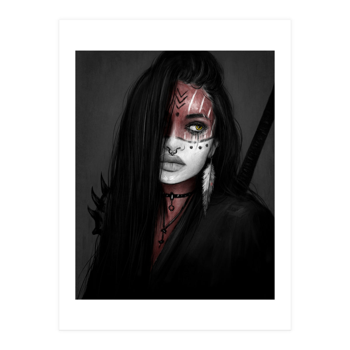 Dressed In Black (Print Only)