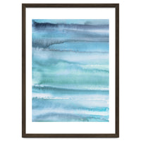 Gradient Watercolor Sea Blue