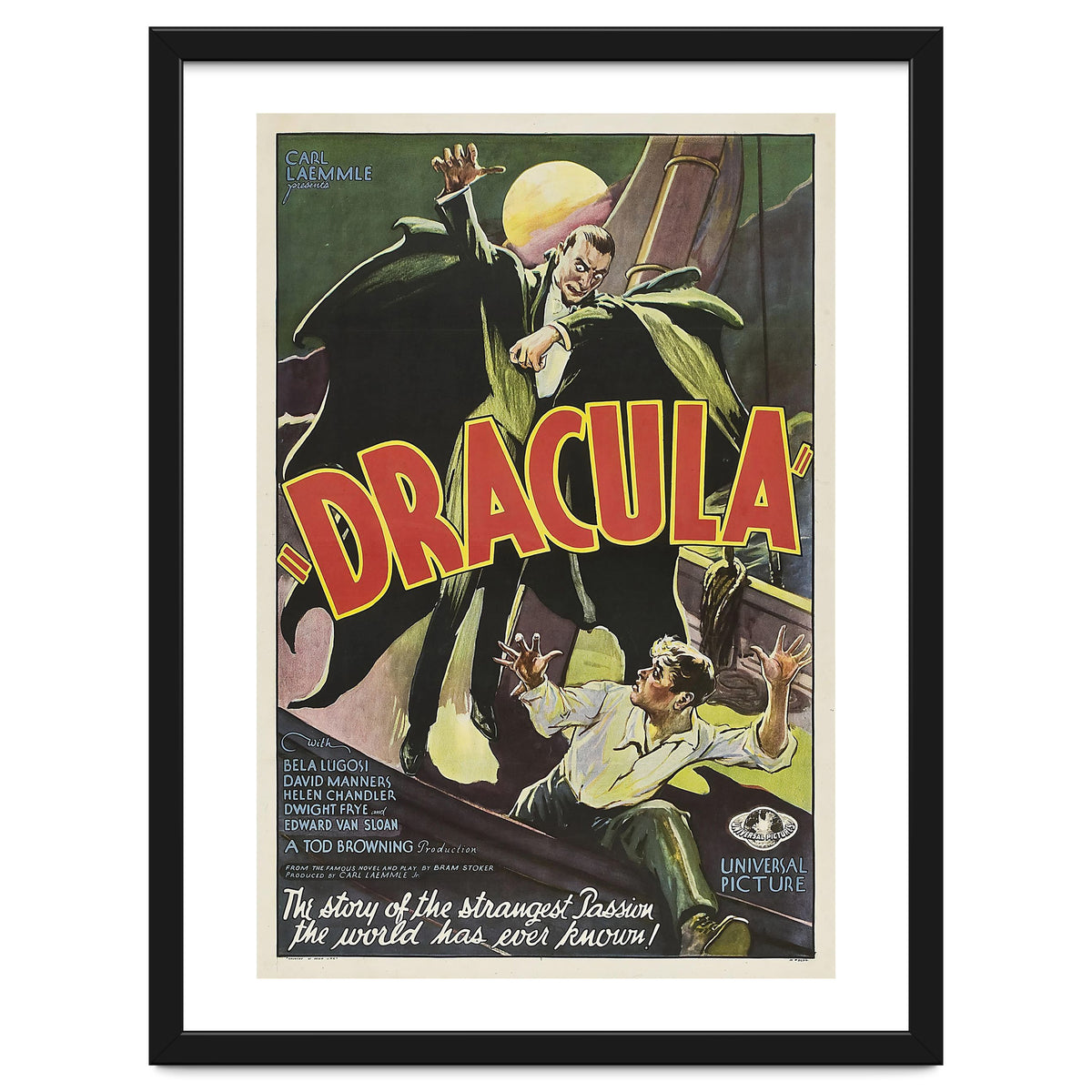DRACULA (1931), directed by TOD BROWNING.