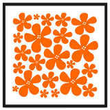 Orange Flowers Pattern thumbnail