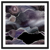 Black & Silver Glitter Agate Texture 01 thumbnail