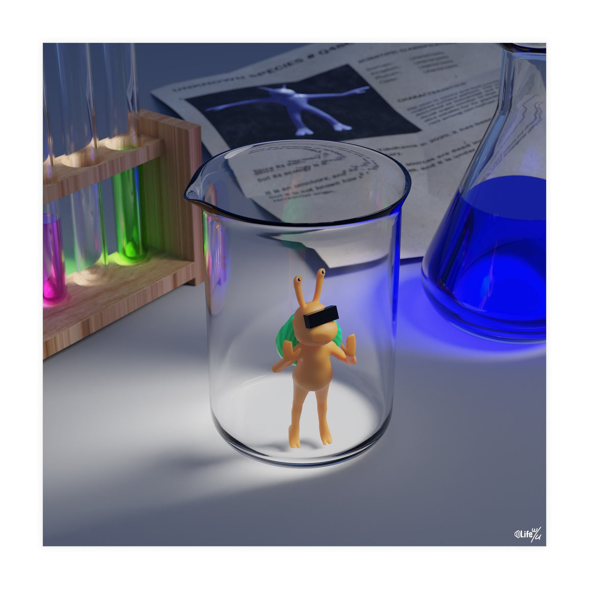 Experiment (Lwuba 035 Experiment) (Print Only)