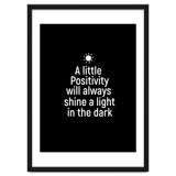 A little positivity will always shine a light in the dark thumbnail