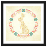 Floral Rabbit Wreath thumbnail