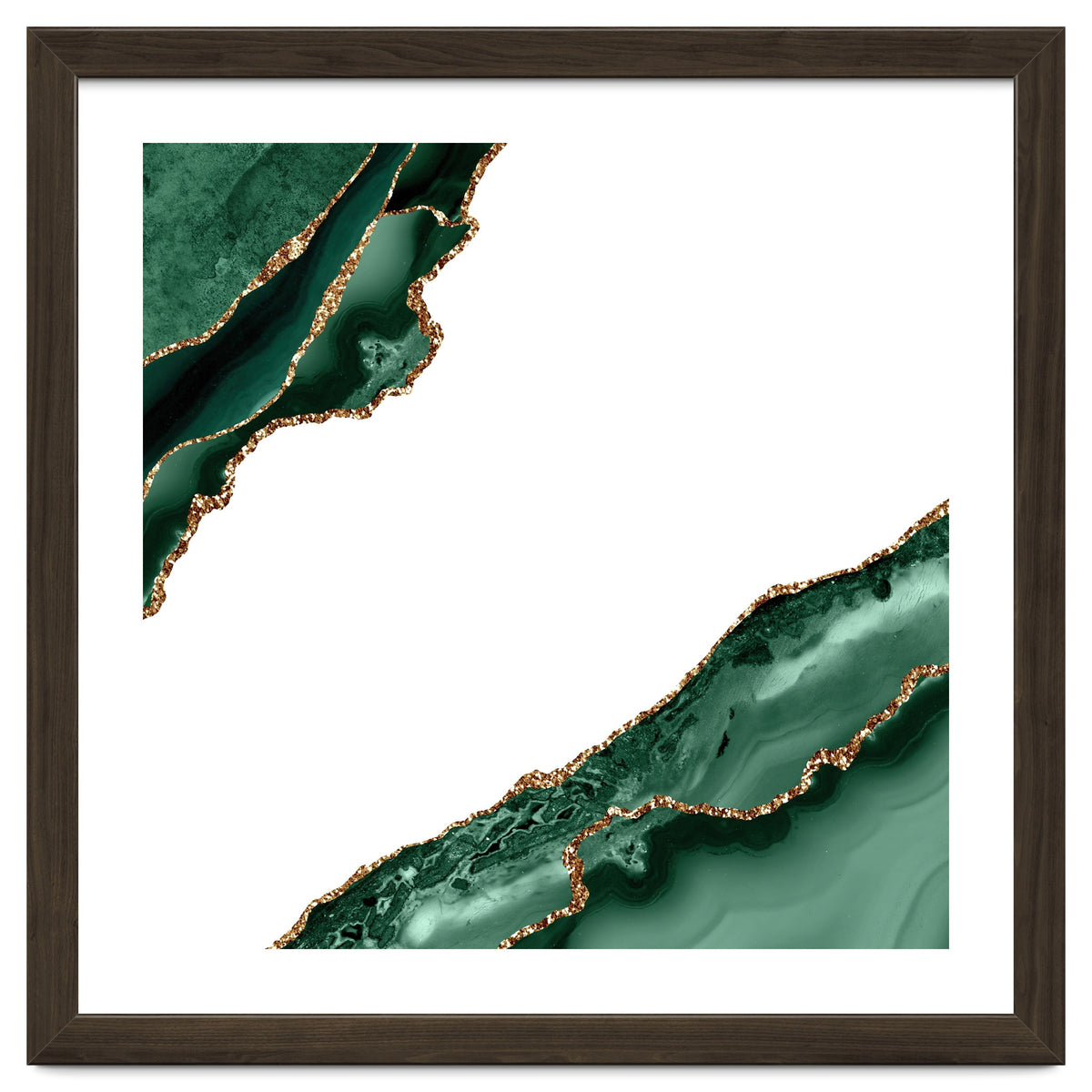 Emerald & Gold Agate Texture 13