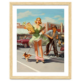 Funny Pin Up Shopping Girl thumbnail