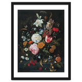 Jan Davidsz. de Heem (Utrecht, 1606-Amberes, 1683/4). Flowers in a glass Vase with Fruit (ca. 166... thumbnail
