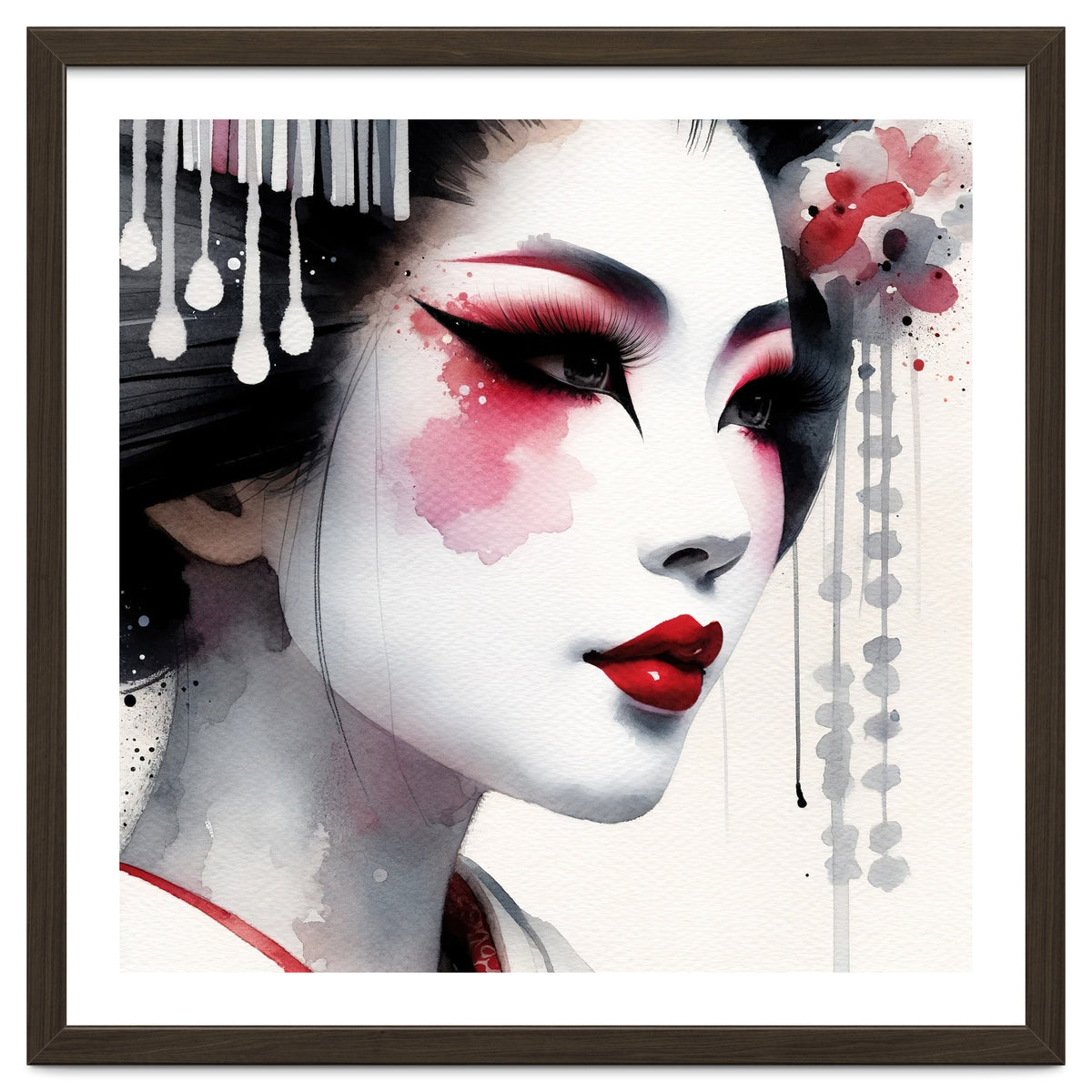 Porcelain Bloom Modern Geisha