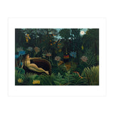 Le Rêve / The Dream. Date/Period: 1910. Painting. Oil on canvas. Height: 204.5 cm (80.5 in); Widt... (Print Only) thumbnail