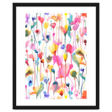 Watercolour Colourful Wild Flowers thumbnail