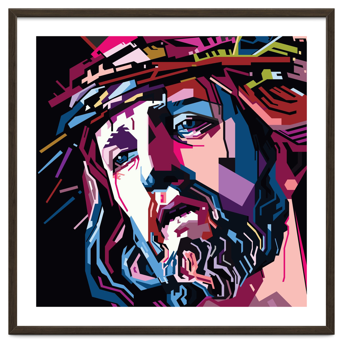 Jesus Christ Style WPAP