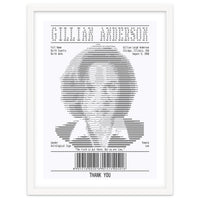 Receipt Art Gillian Anderson