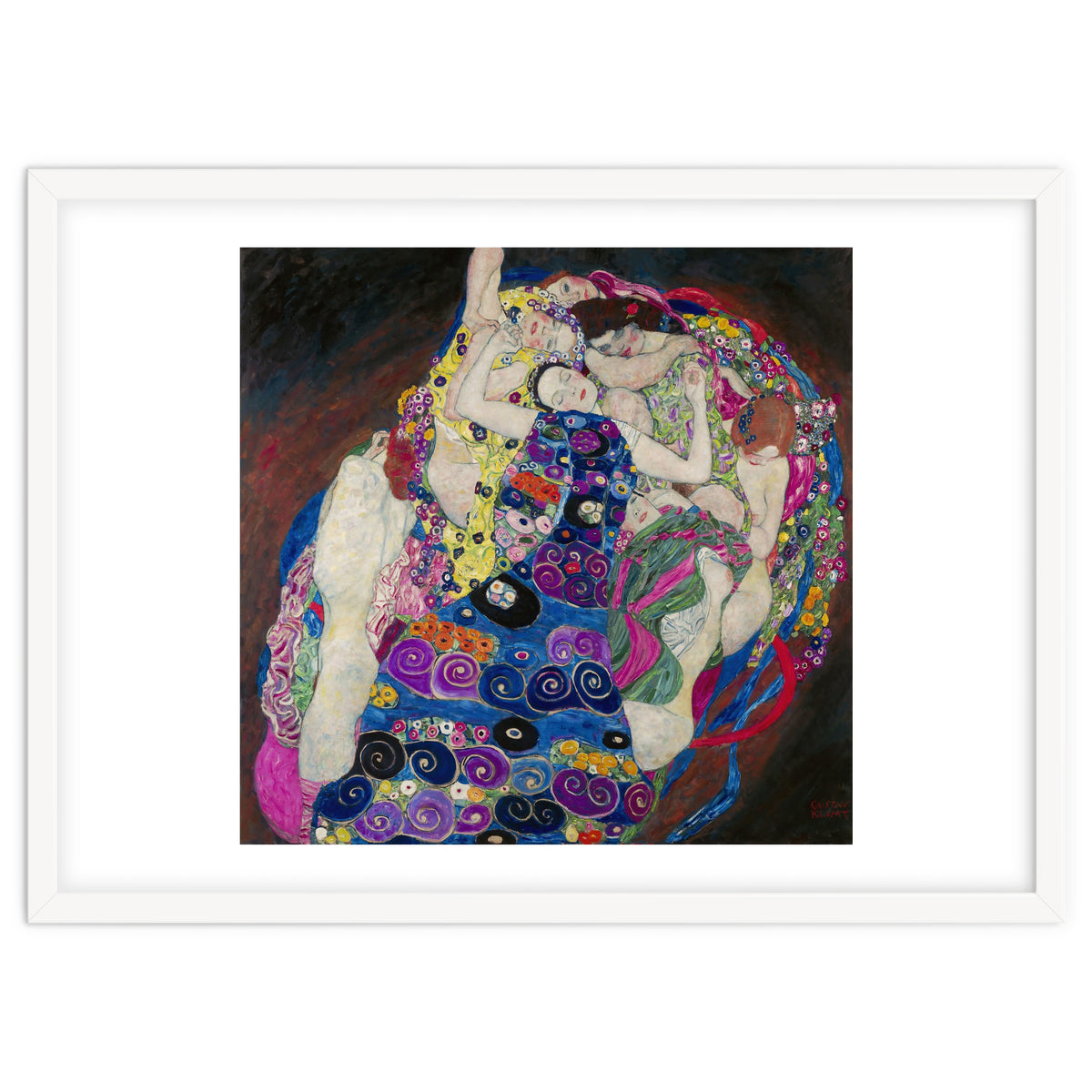 The Virgin - Die Jungfrau. Oil on canvas (1913) 190 x 200 cm.