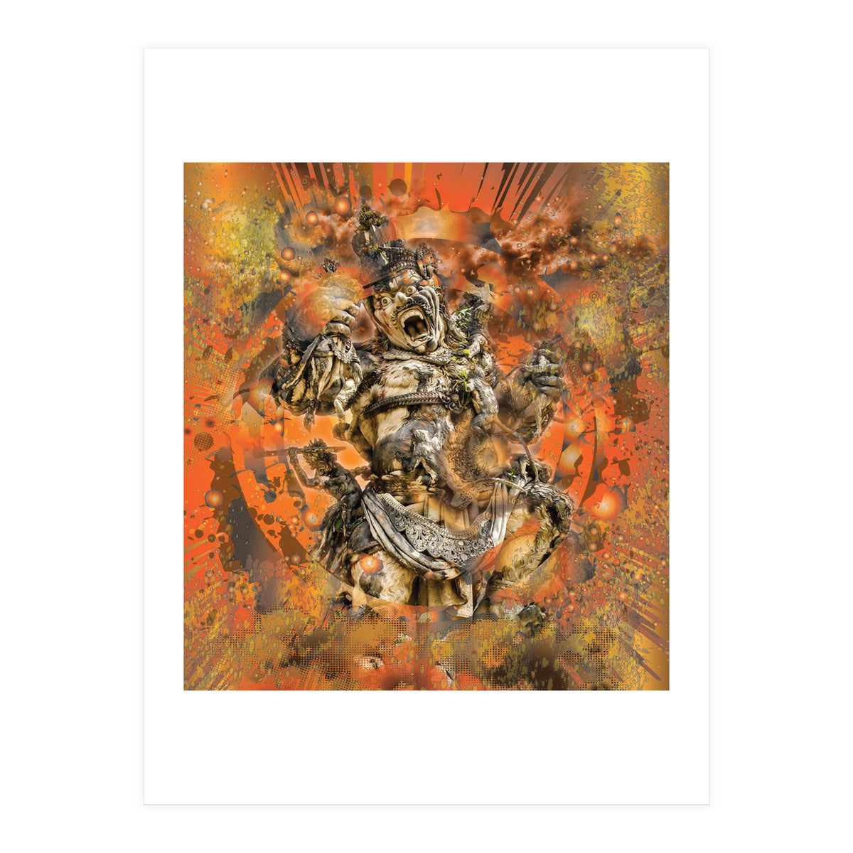 Hindu Monkey God (Print Only)