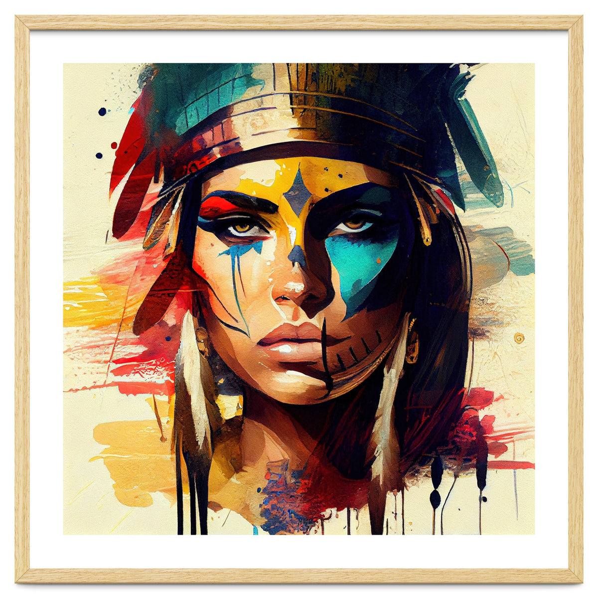 Powerful Egyptian Warrior Woman #1