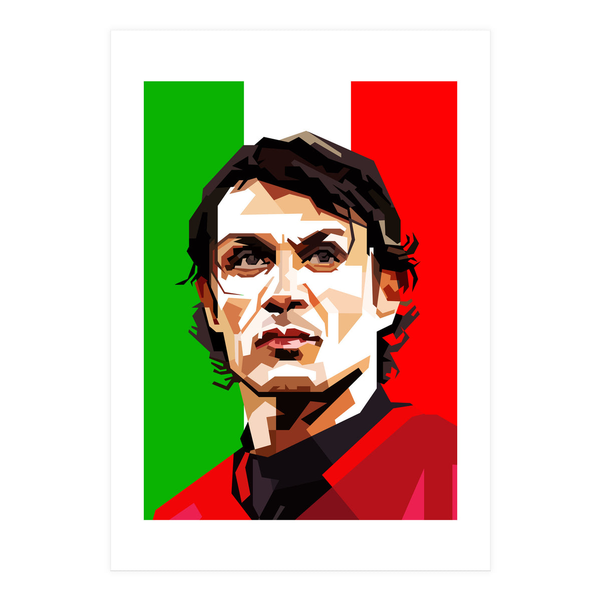 Maldini Italian Classic Football (Print Only)