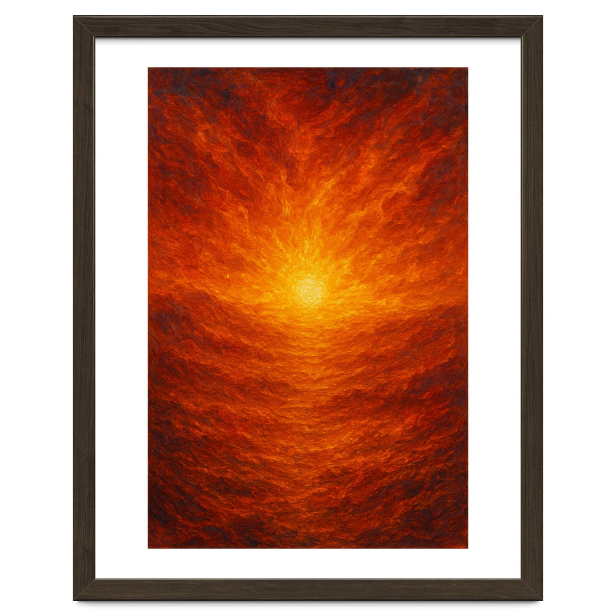 “Flame Within the Horizon” From the collection “Symphony of the Elements”