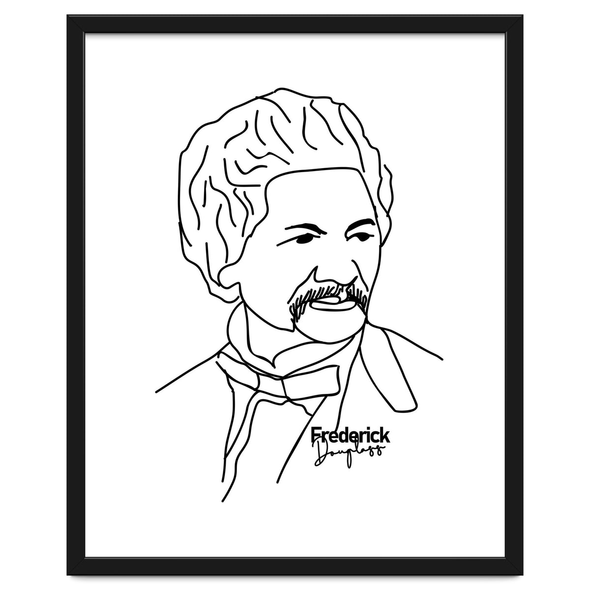 Frederick Douglass Illustration