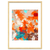 Pleasure, Abstract Painting Summer, Positivity Modern Bohemian Pop of Color Bright Good Vibes thumbnail