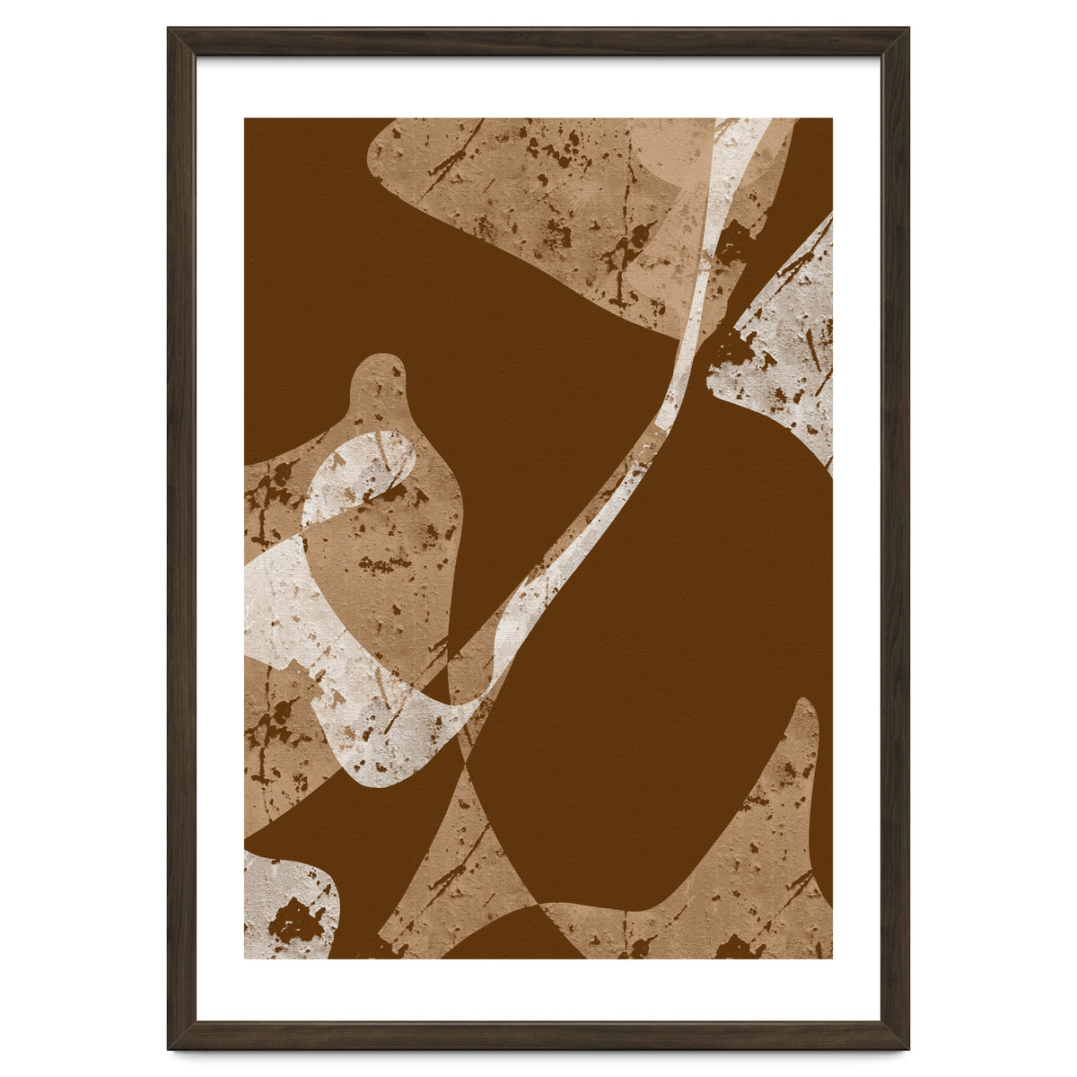 Brown Abstract Minimalist