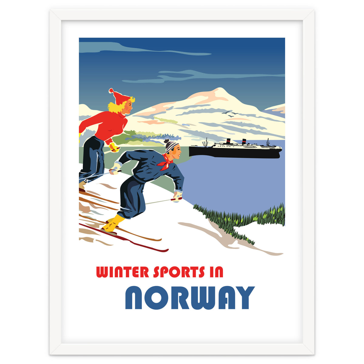 Winter Sports In Norway