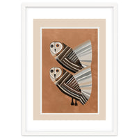 Striped Owl Pair