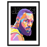 King Lebron James art thumbnail