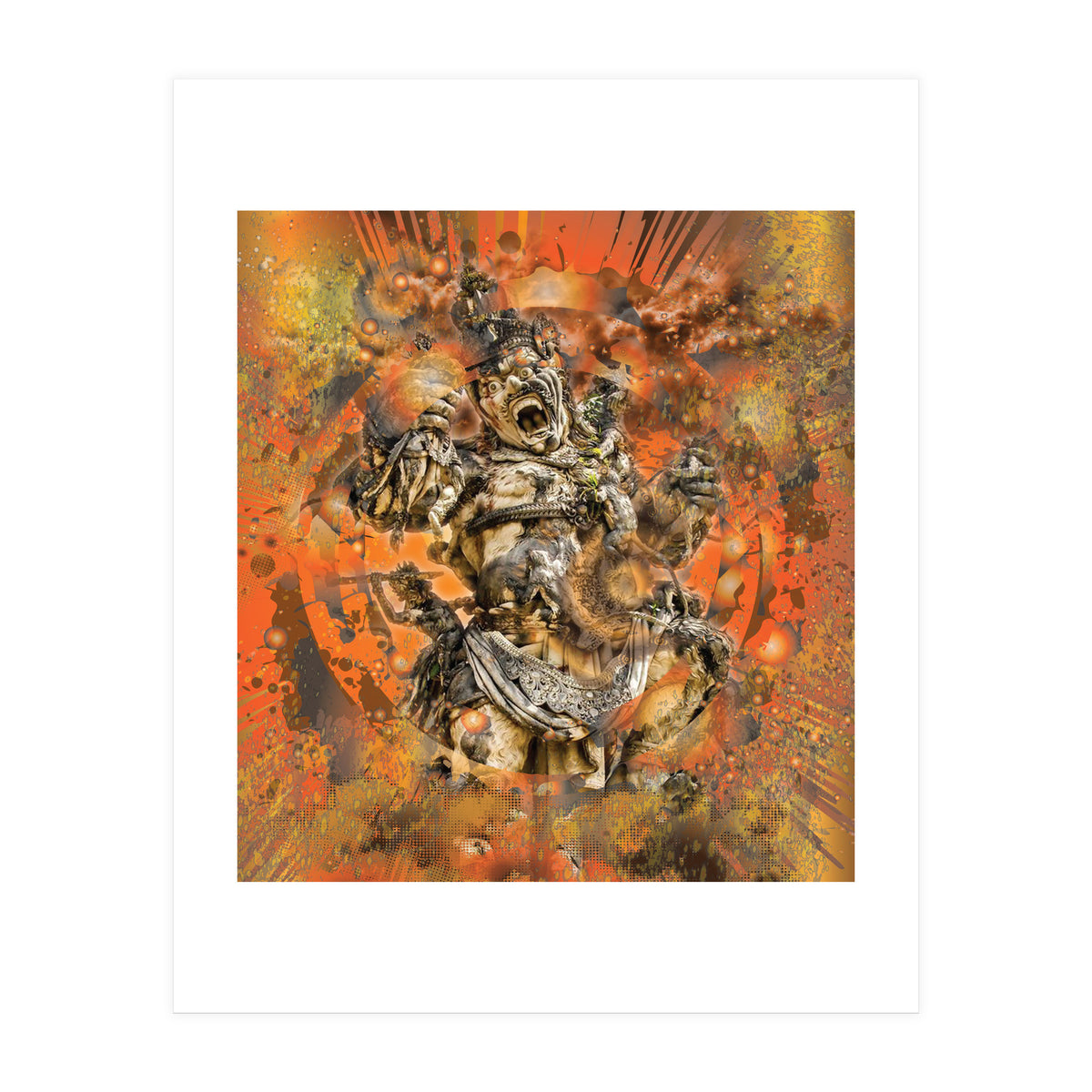 Hindu Monkey God (Print Only)