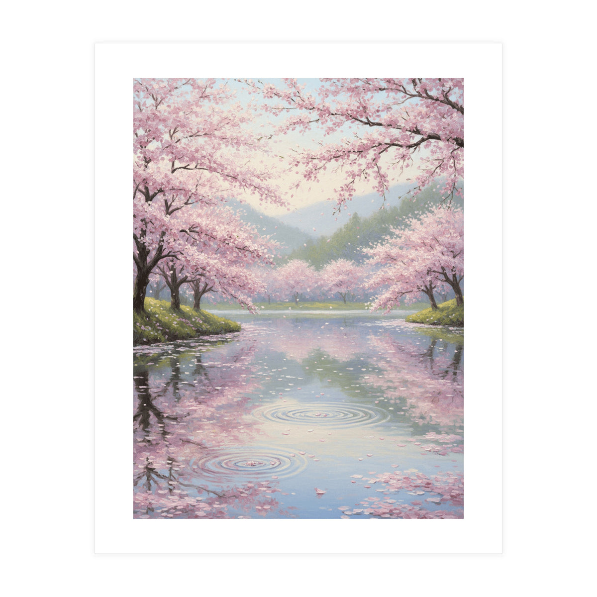 Ephemeral Spring Ripples (Print Only)