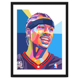 Allen Iverson pop art thumbnail