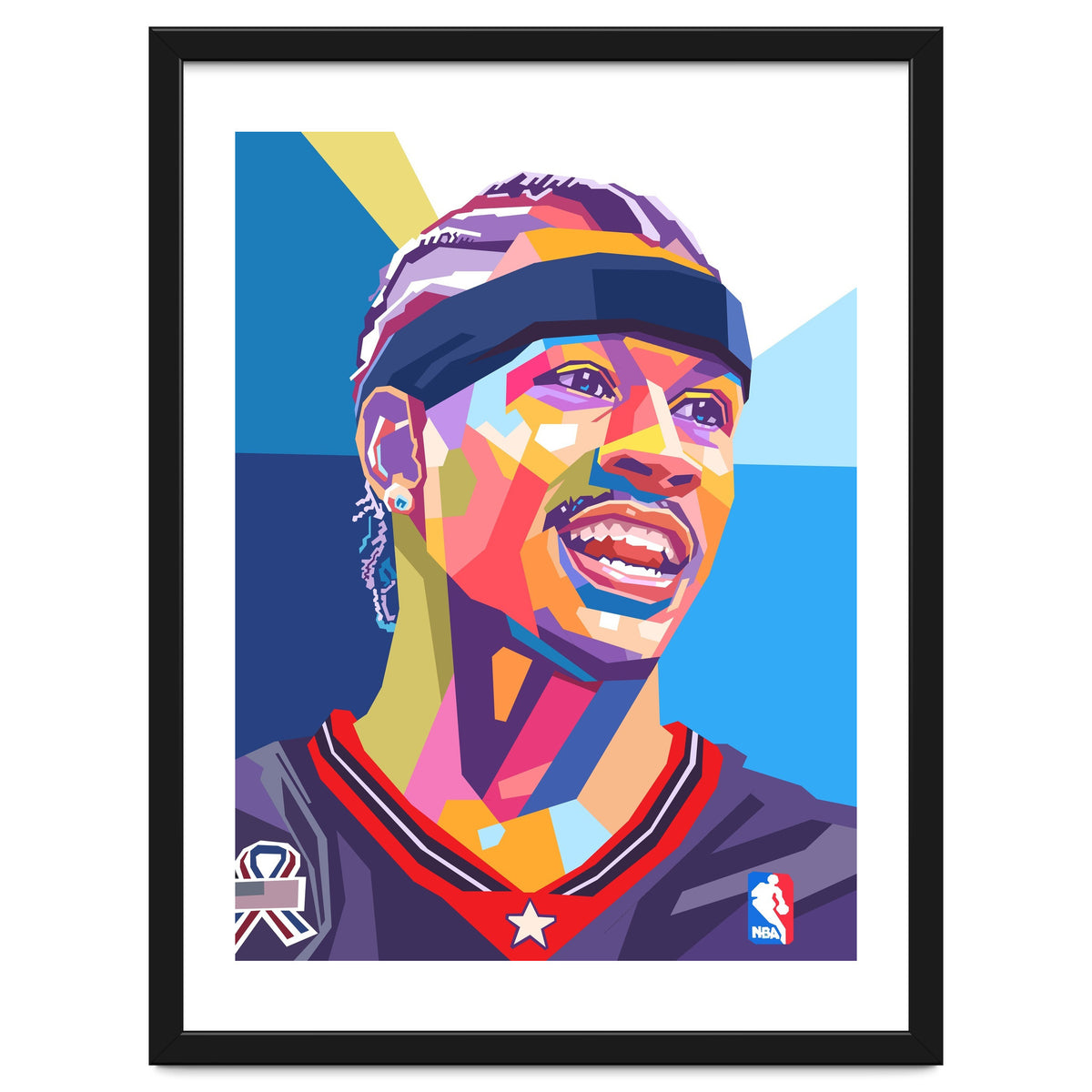 Allen Iverson pop art