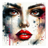 Close Up Woman Face (Print Only) thumbnail