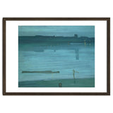 Nocturne, Blue and Silver: Chelsea, 1871 Canvas, 50,2 x 60,8 cm. thumbnail