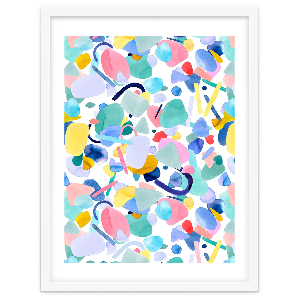 Abstract Geometric Modern Shapes