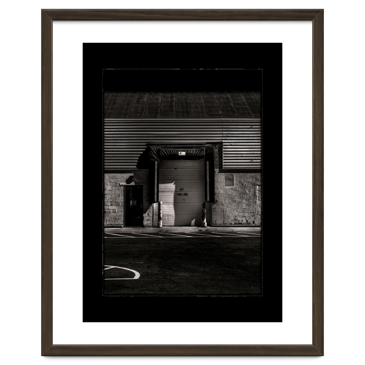 No Parking No 1 with Border