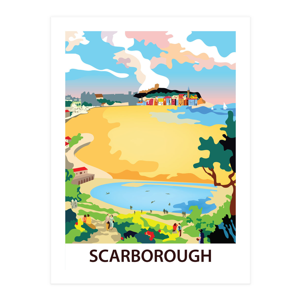 Scarborough, North Yorkshire (Print Only)