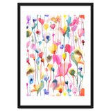 Watercolour Colourful Wild Flowers thumbnail
