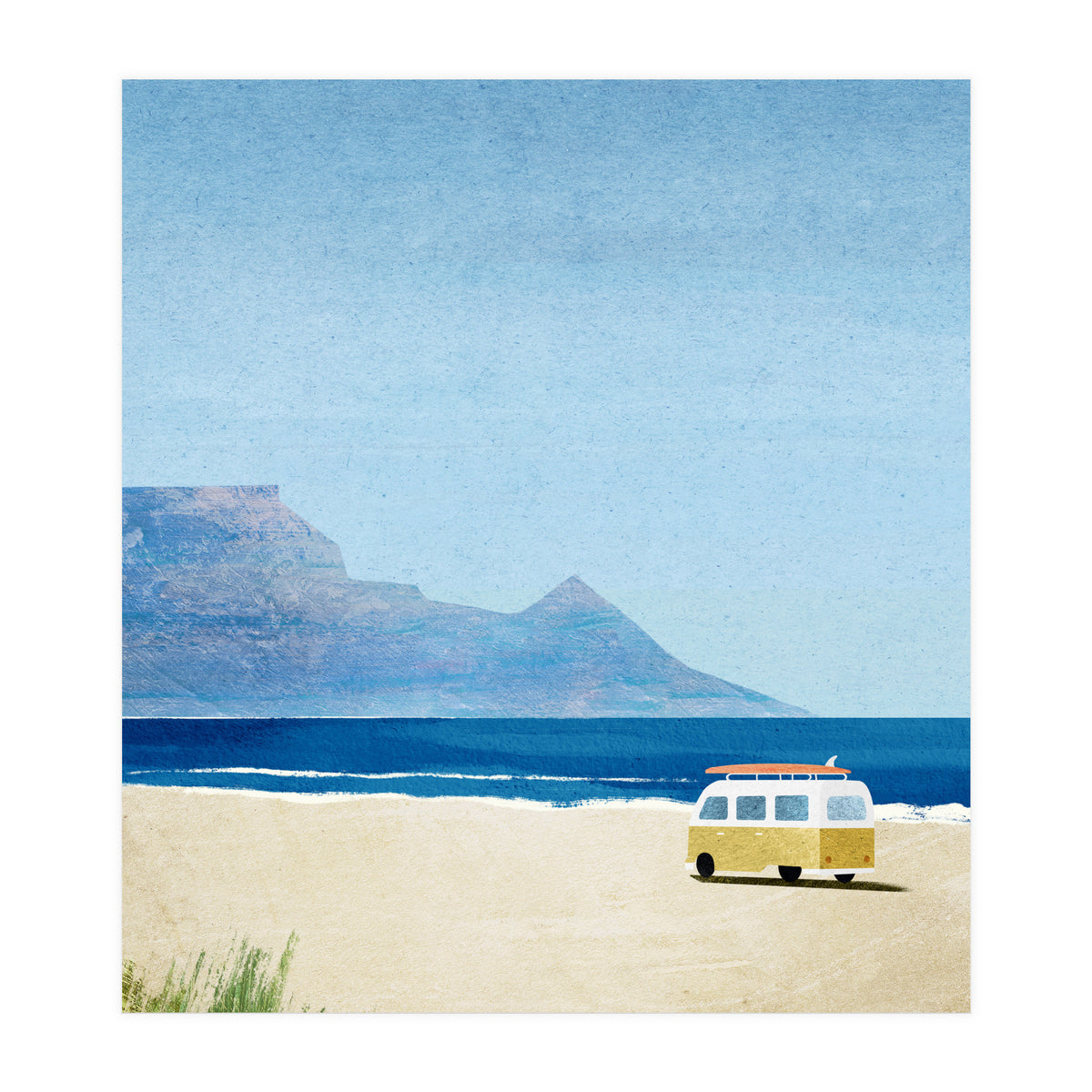Kombi Surf Van, Cape Town (Print Only)