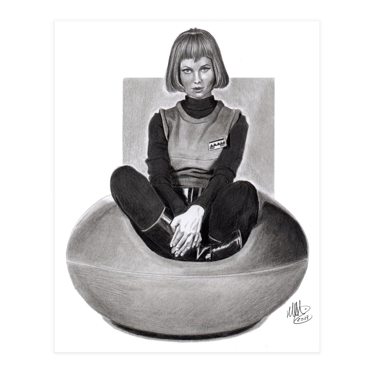 Catherine Schell - "Moon Zero Two" (Print Only)