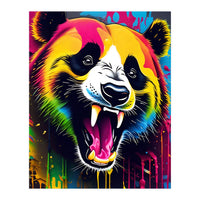 Panda, Graffiti (Print Only)