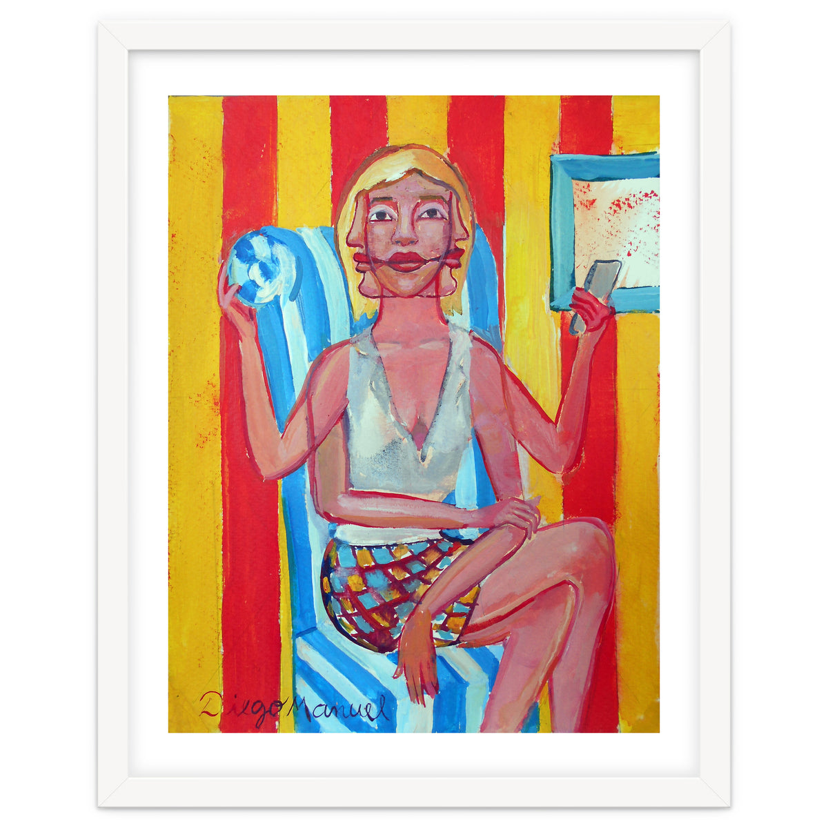 Mujer En El Sillon