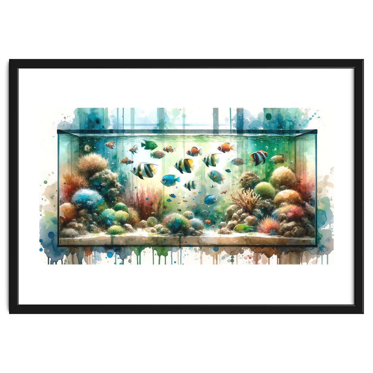 Colorful Aquarium Fish Tank