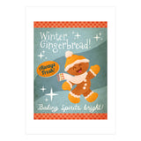 Winter Gingerbread (Print Only) thumbnail