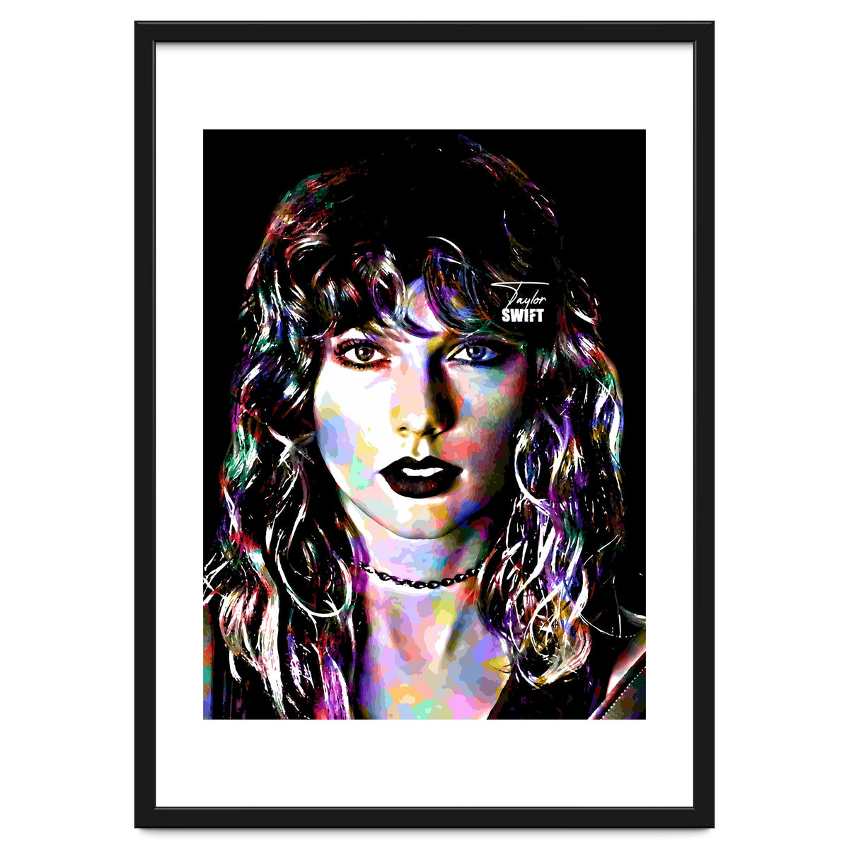 Taylor Swift Colorful Art 3
