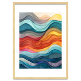 Abstract Layered Wave Landscape thumbnail