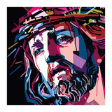 Jesus Christ Style WPAP (Print Only) thumbnail