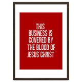 This business is covered by the blood of Jesus thumbnail