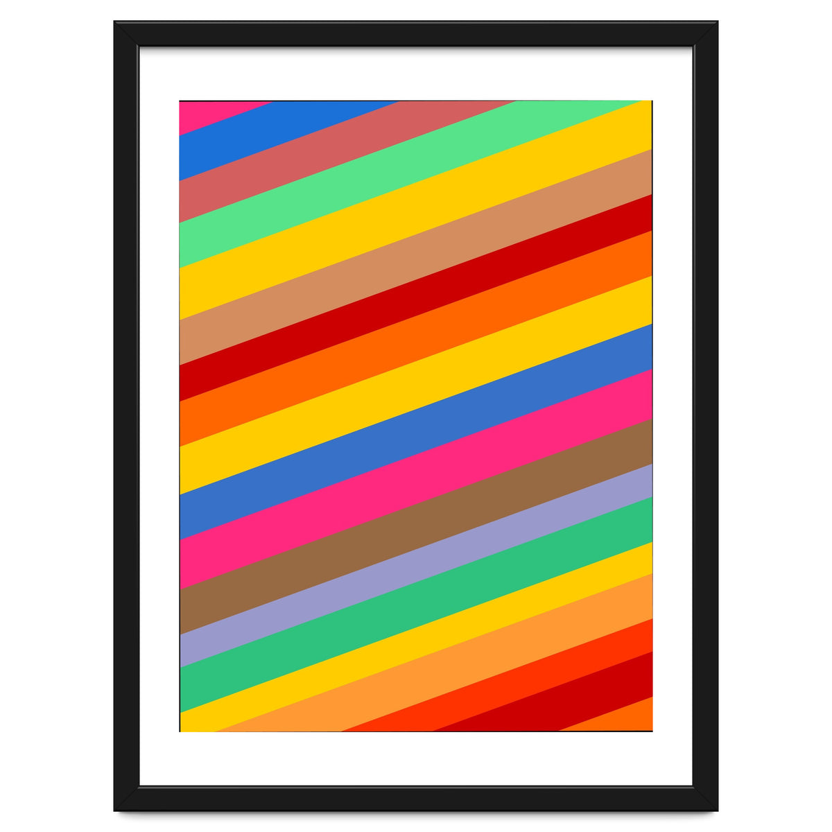 Rainbow Retro Paatern