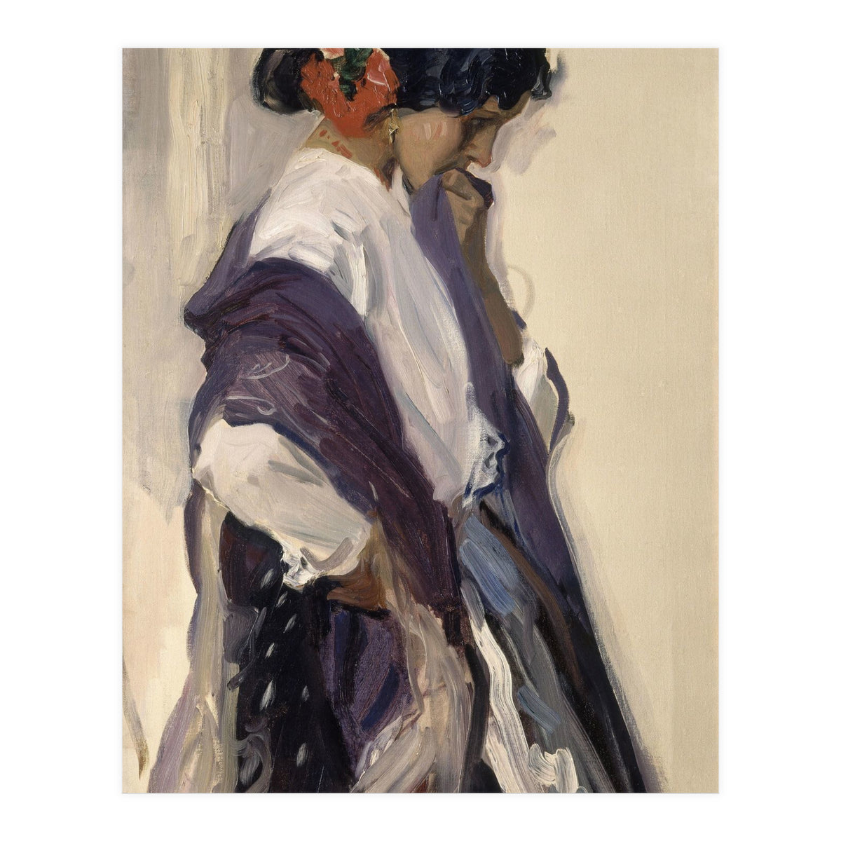 GIPSY ("GITANA") - 1912. (Print Only)